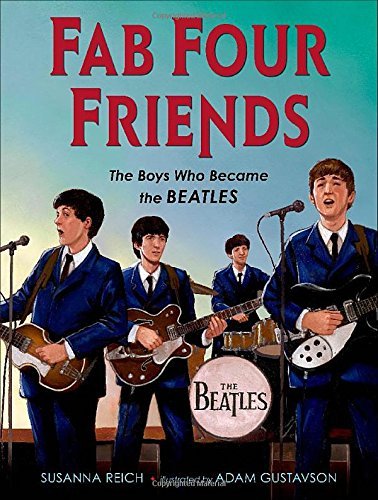Book cover of Fab Four Friends, written by Susanna Reich